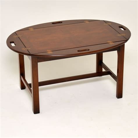 butler style coffee table