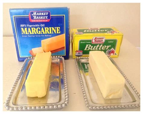 Butter and Margarine