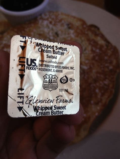 Butter Packets Calories