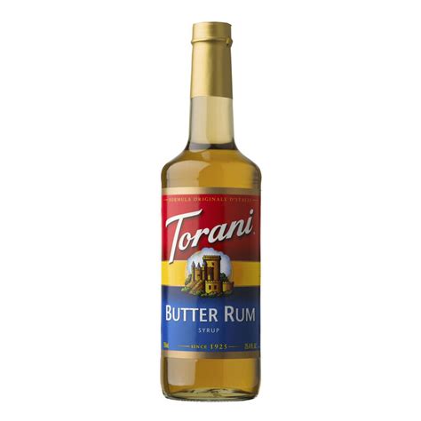 Butter Rum Syrup