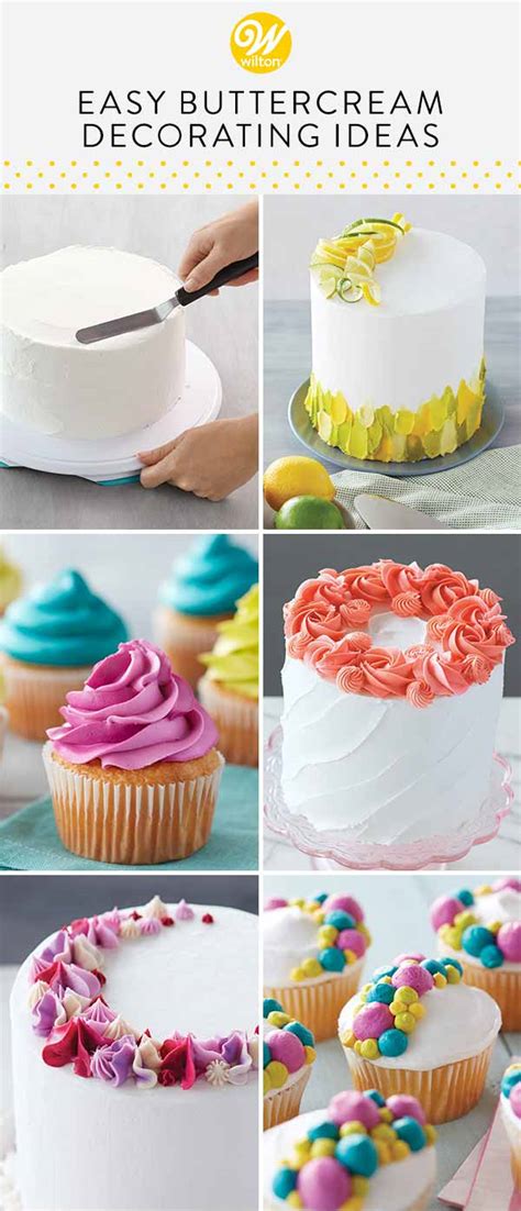 Buttercream Icing Decorating Techniques