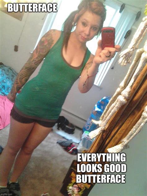 Butterface Meme