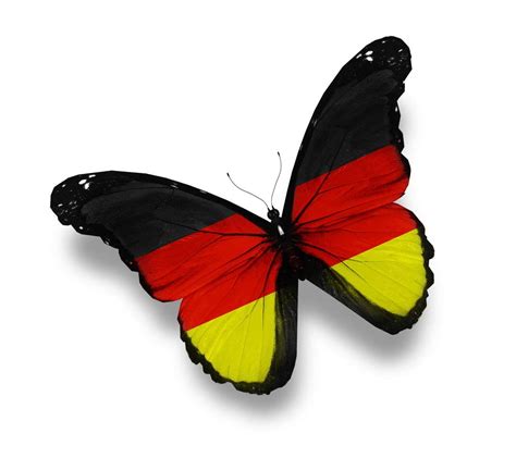 German Flag Butterfly Germany TShirt TeePublic