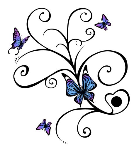 Expert Butterfly Tattoos Free Designs To Print Ideas