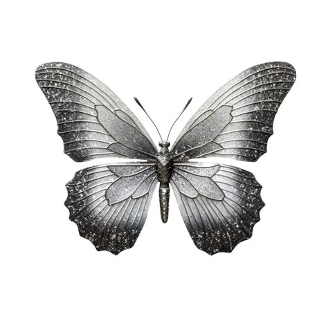 Butterfly Background Gray