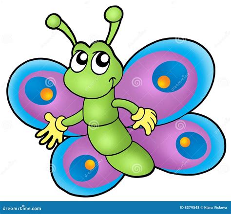 Butterfly Cartoon Small