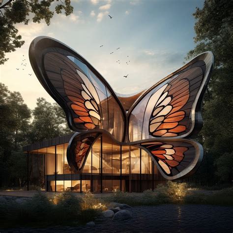 Butterfly Design Concept Architecture