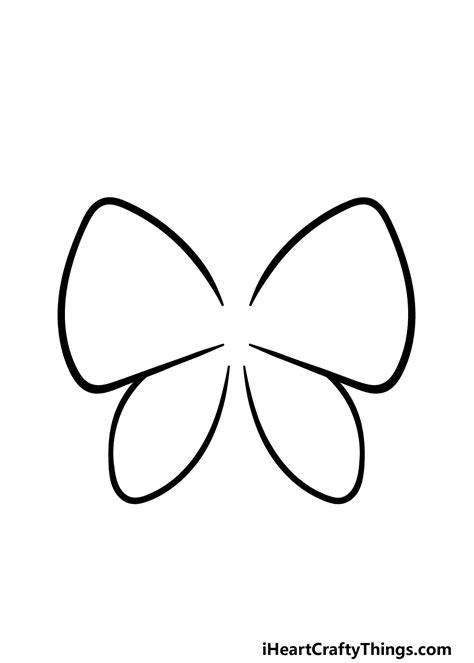 butterfly drawing base