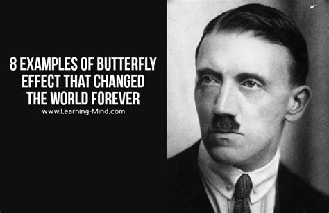butterfly effect examples in history