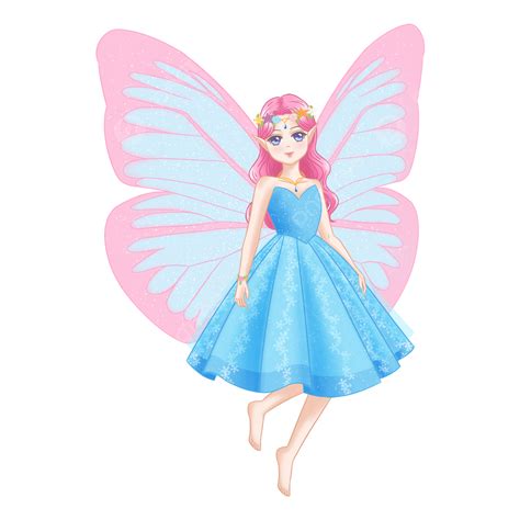 Butterfly Girl Cartoon Images