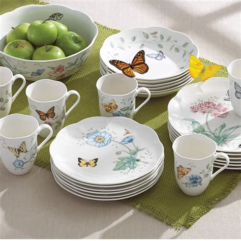 butterfly meadow dinnerware set
