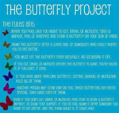 butterfly project mental health