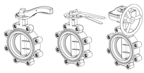 Butterfly Valve Drawing