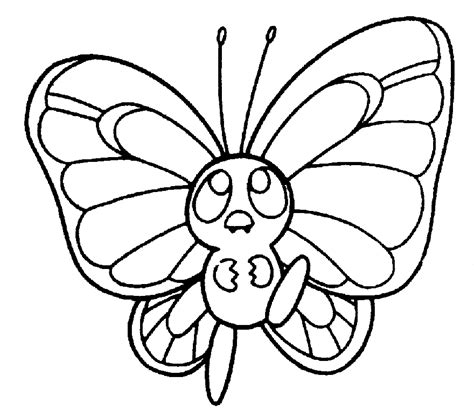 Butterfly Coloring Page Dr. Odd