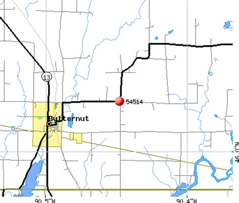 Butternut Wi Zip Code