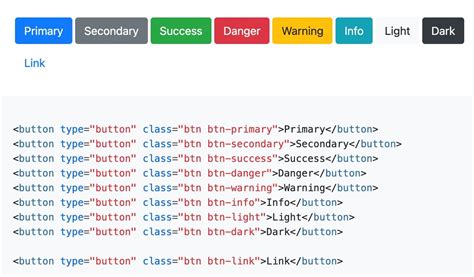 button class in bootstrap