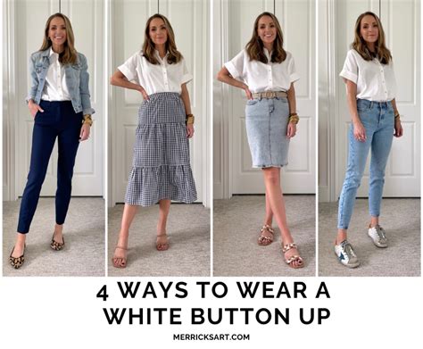 9 Ways to Style ButtonDown Shirts for Women Who What Wear