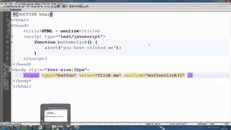 button onclick example