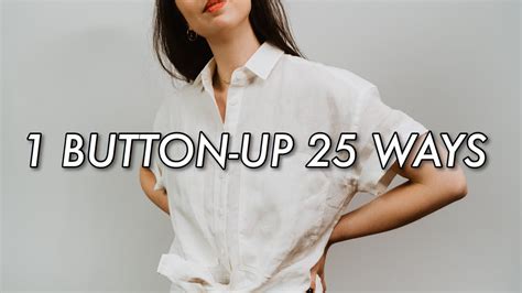 The New Way To Wear A ButtonUp Or ButtonDown Shirt