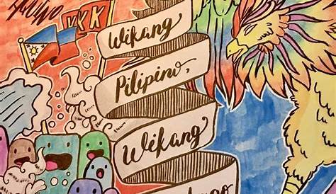 Our Classs Submission For Our Buwan Ng Wika Poster Making Contest