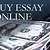 buy an essay online cheap