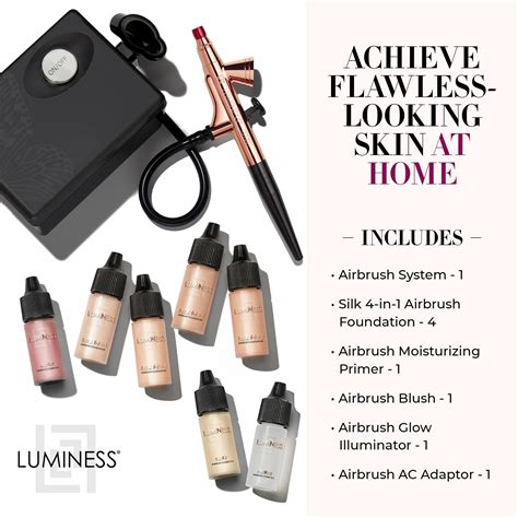 buy airbrush makeup kit luminess