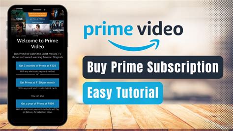 buy amazon prime subscription for one year