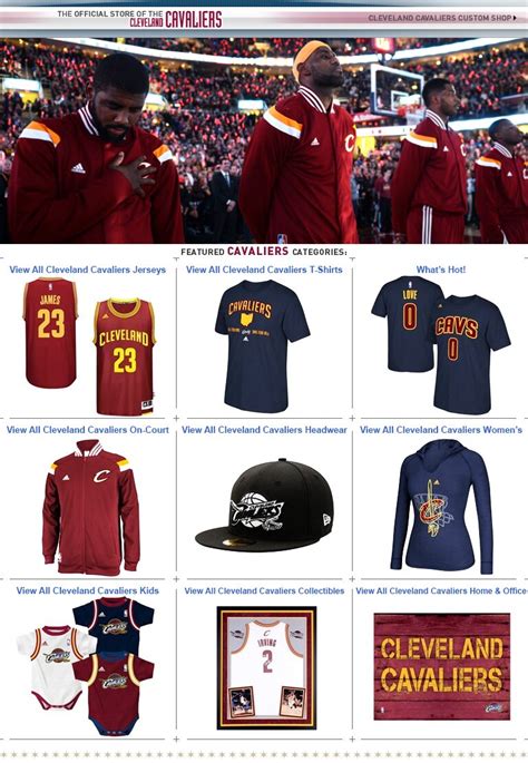 buy cavs team gear