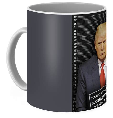 buy donald trump mug shot coffee mug