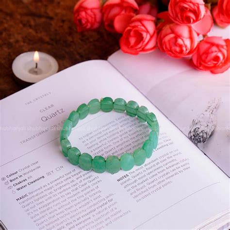 buy green aventurine bracelet near me online