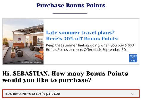 buy hyatt points 2022