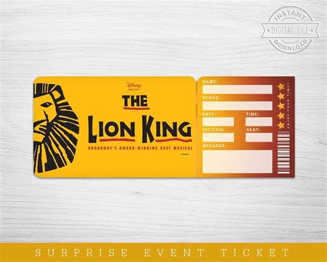buy lion king broadway tickets