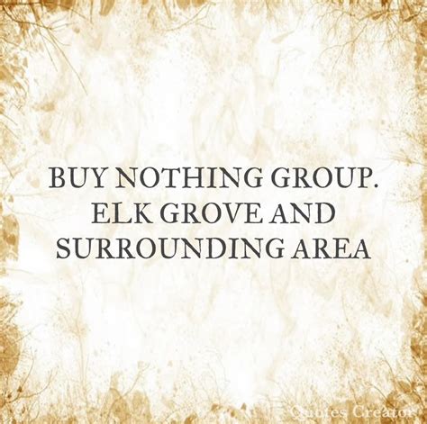 buy nothing elk grove