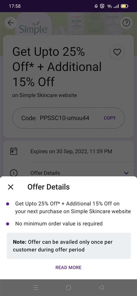 Buy Simple Discount Code