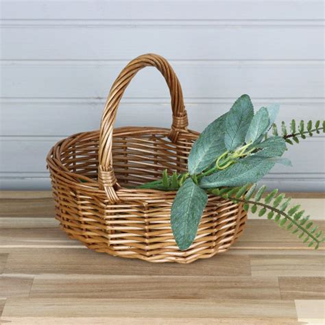 Buy Small Wicker Basket With Handle