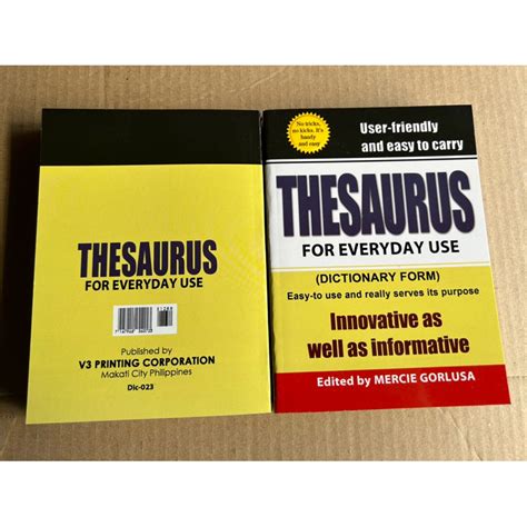 buy thesaurus dictionary