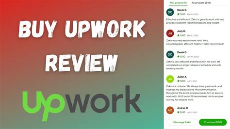 buy upwork reviews