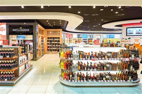 buying duty free alcohol at airport