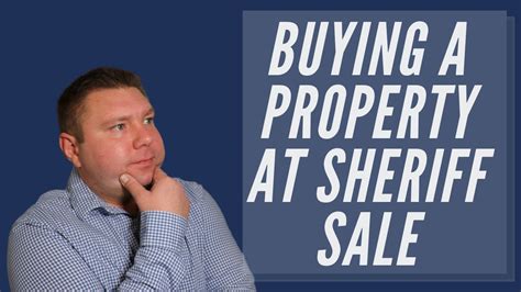 buying property at sheriff's auction