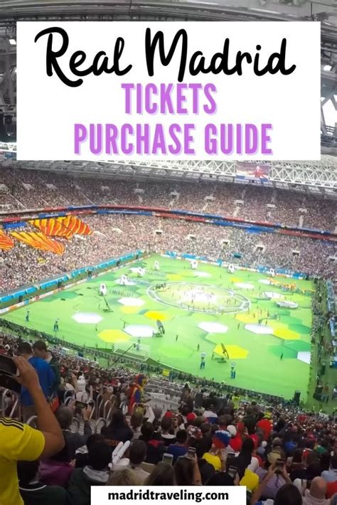 buying real madrid tickets