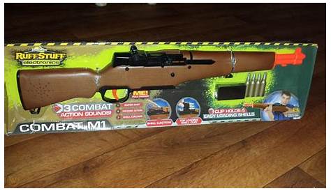 NEW Buzz Bee Toys Combat M1 Garand Sound Rifle Toys Toys & Hobbies Dart