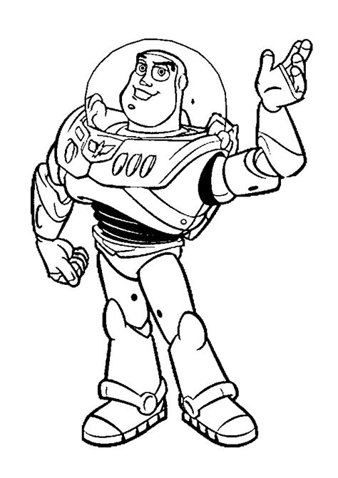 Free Printable Buzz Lightyear Coloring Pages For Kids Toy story