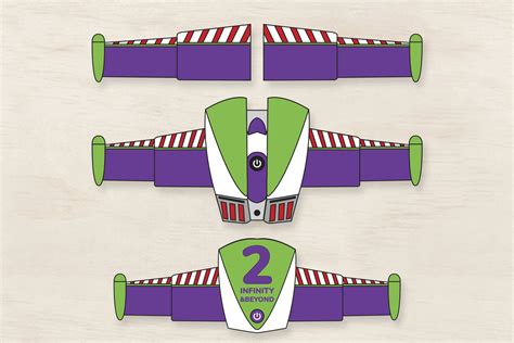 Printable Buzz Lightyear Wings Template Portal Tutorials