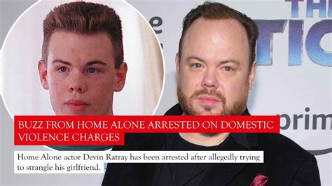 buzz home alone arrested