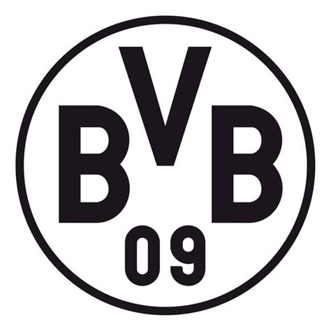 bvb logo schwarz