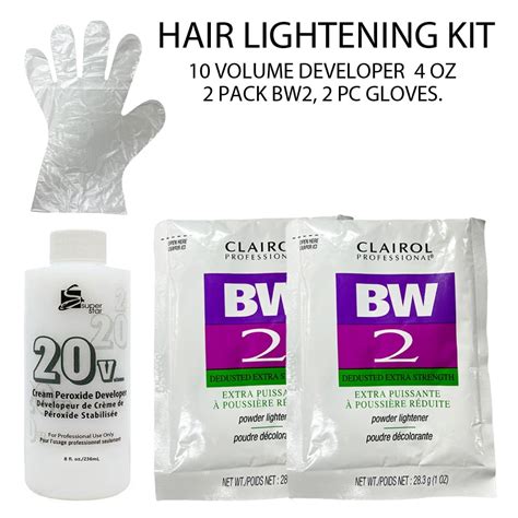 Clairol BW2 Basic White Powder Lightener BW2 Extra Strength, Dedusted