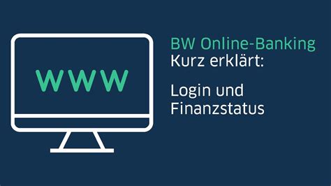 bw-bank online-banking zugang
