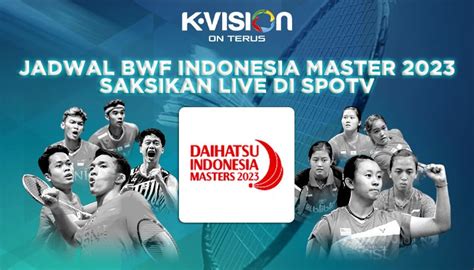 bwf indonesia masters 2023