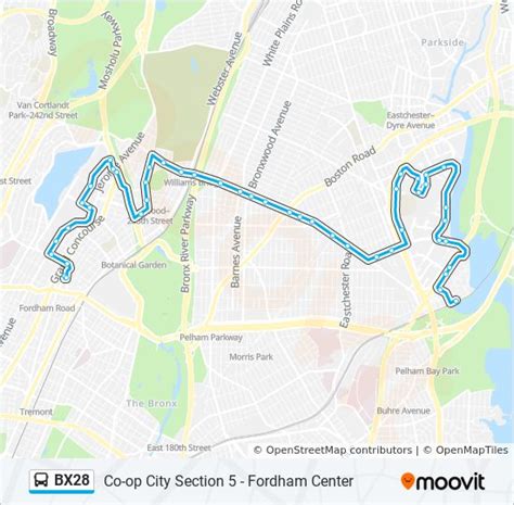 bx28 bus route