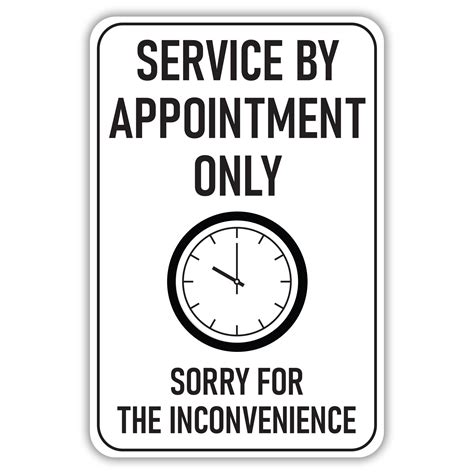 by appointment only 10